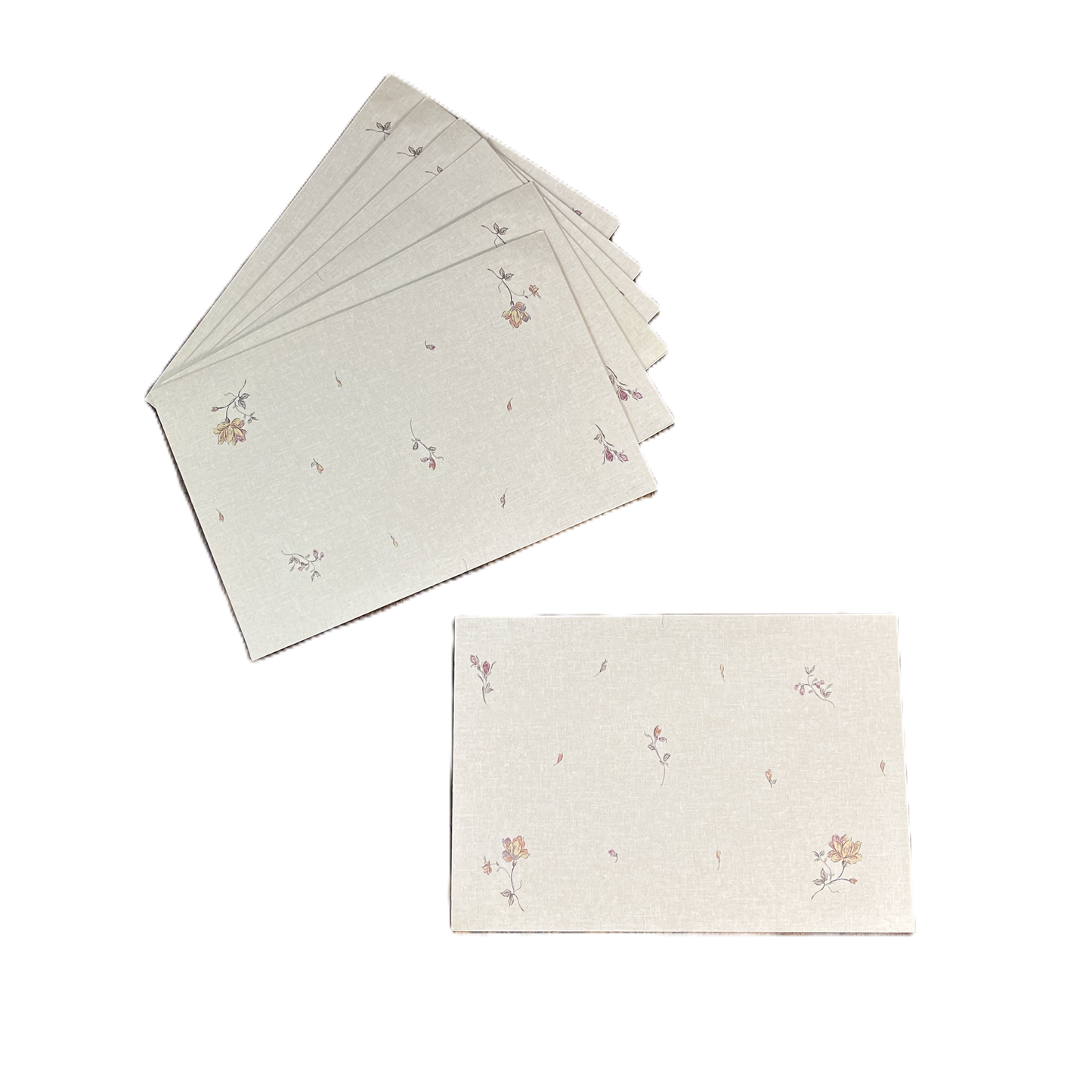 Elegant Floral Invitation Envelopes 18ct.