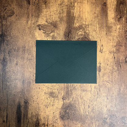 Forest Green Invitation Envelopes 18ct.