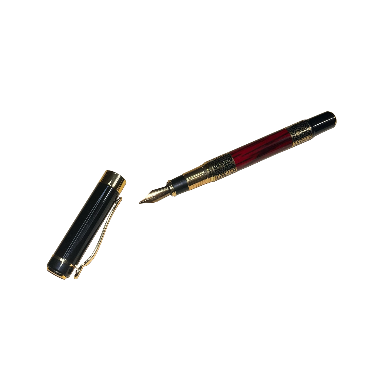 Classic Refillable Fountain Pen with Metal Tip