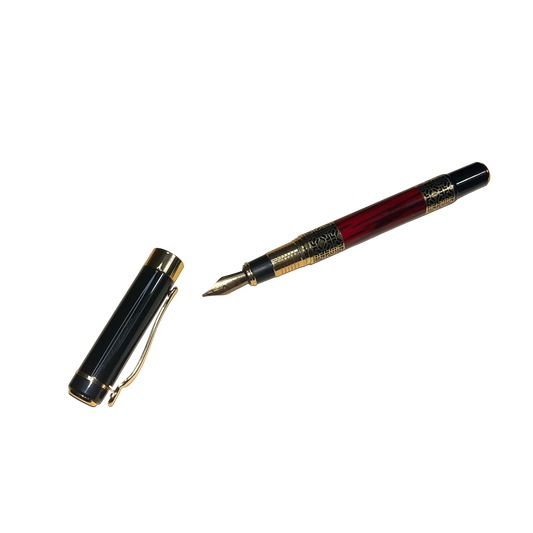 Classic Refillable Fountain Pen with Metal Tip