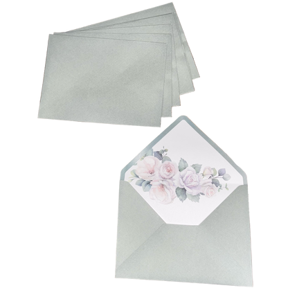 Large Floral Print Envelopes 12ct.