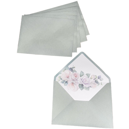 Large Floral Print Envelopes 12ct.